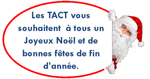 Qui dit nouvelle ann&eacute;e, dit nouveaux projets TACT &agrave; venir